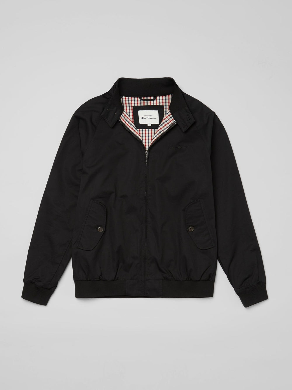 Ben Sherman Signature Harrington Jackets Black | IMTXB-6415