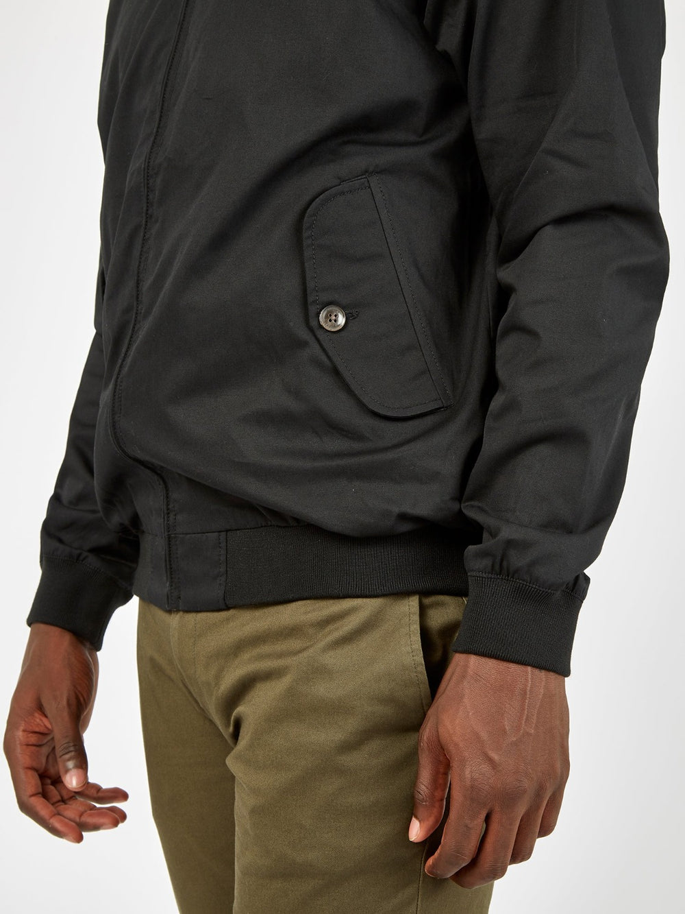 Ben Sherman Signature Harrington Jackets Black | IMTXB-6415