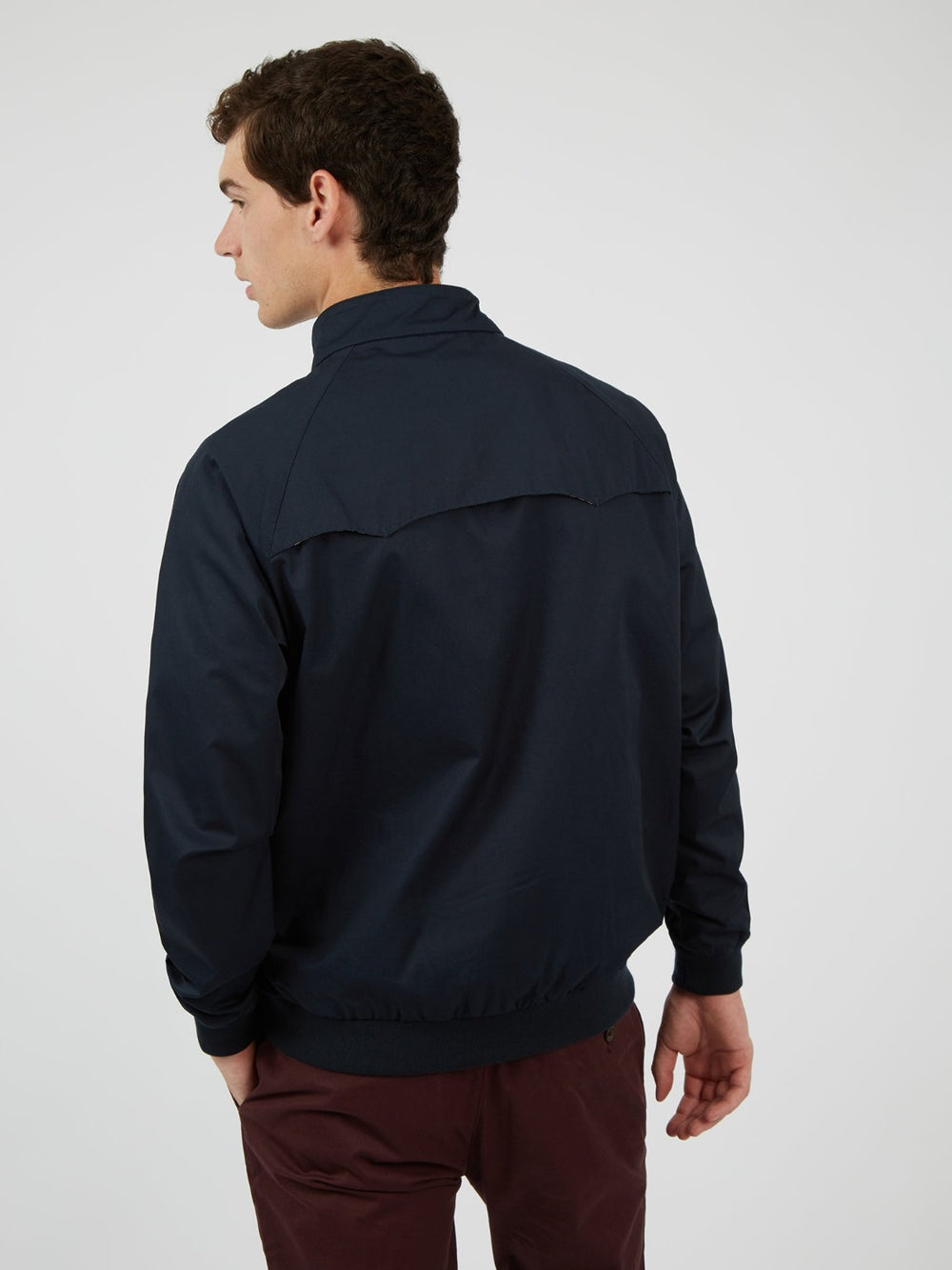 Ben Sherman Signature Harrington Jackets Navy | RAJWU-1805