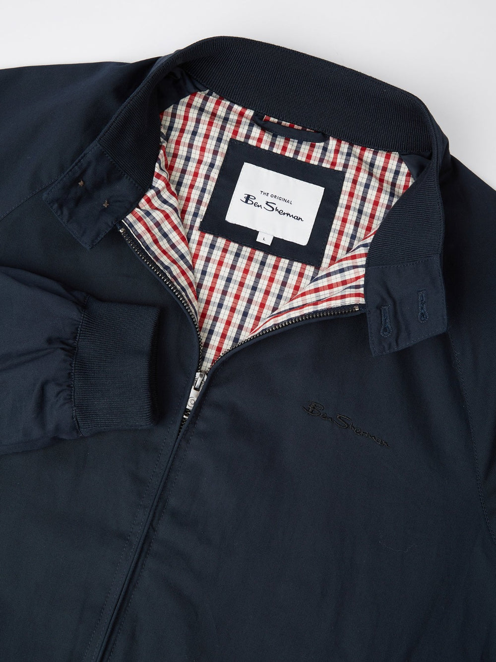 Ben Sherman Signature Harrington Jackets Navy | RAJWU-1805