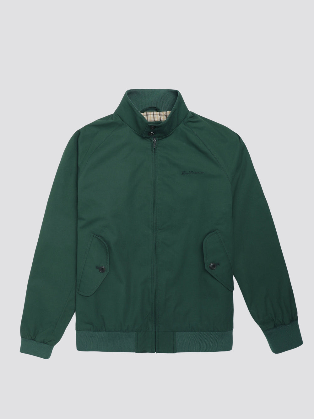 Ben Sherman Signature Harrington Jackets Green | XFNQL-2075