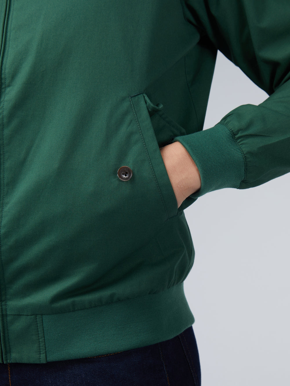 Ben Sherman Signature Harrington Jackets Green | XFNQL-2075