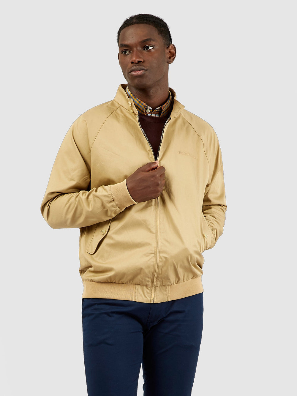 Ben Sherman Signature Harrington Jackets Brown | VQNOR-0516