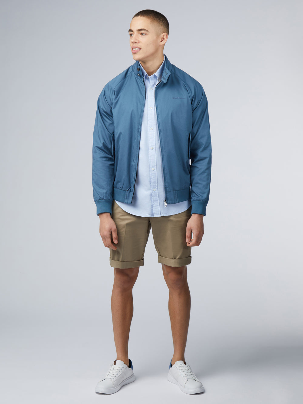 Ben Sherman Signature Harrington Jackets Turquoise | KRZAL-2830