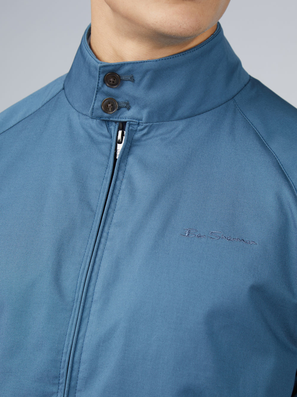 Ben Sherman Signature Harrington Jackets Turquoise | KRZAL-2830