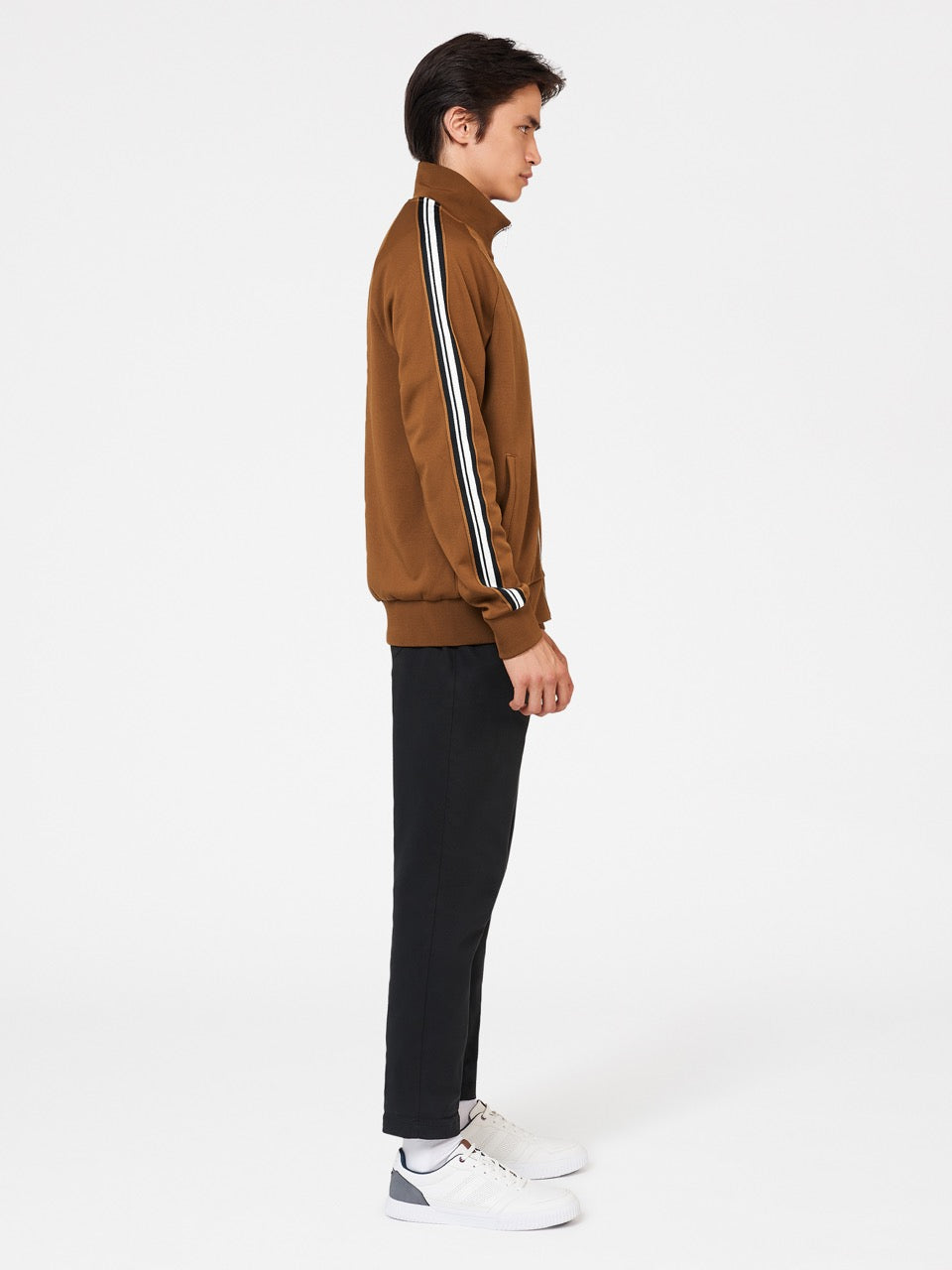 Ben Sherman Signature House Taped Track Jackets Brown | OFJEK-6358