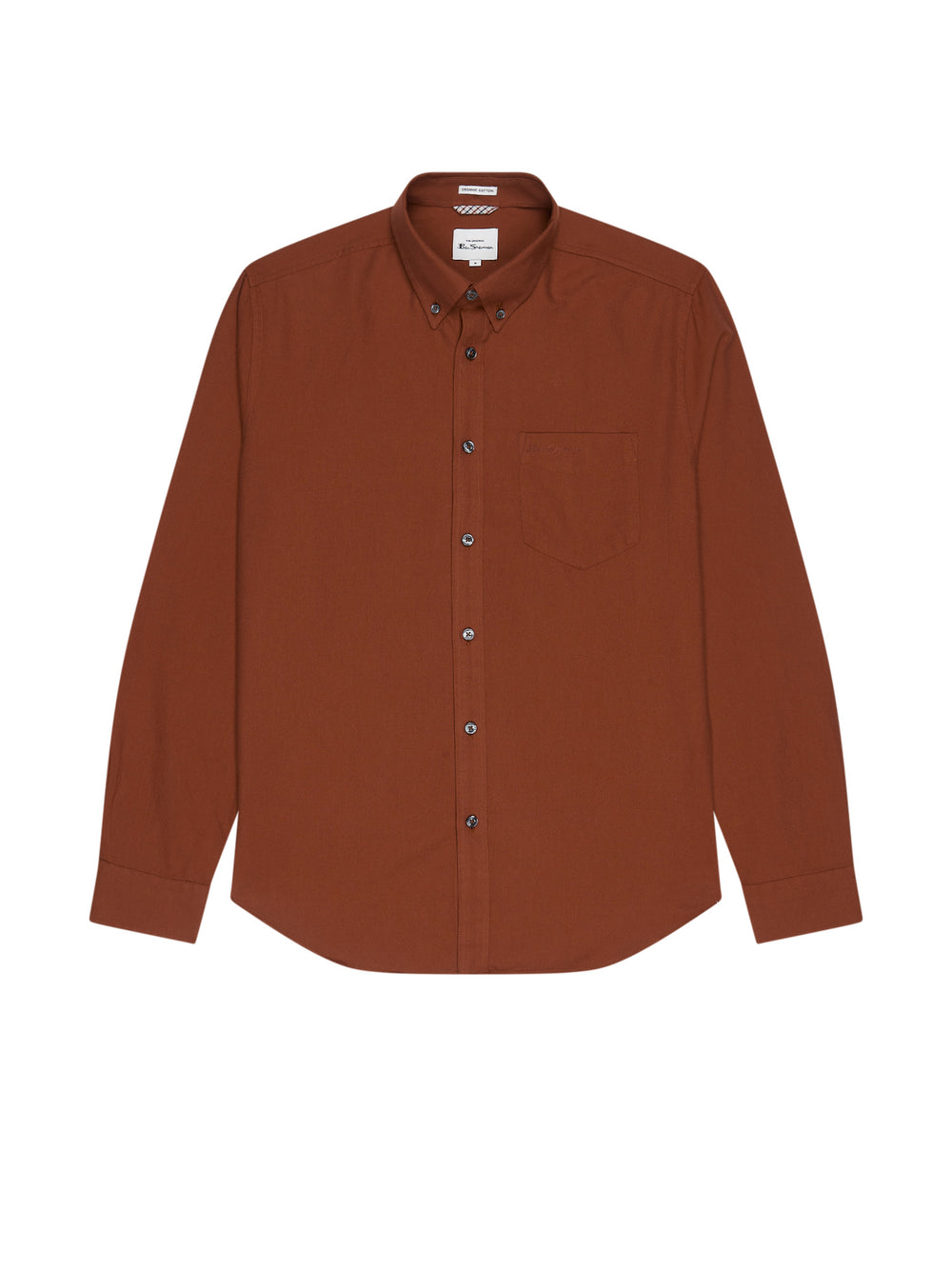 Ben Sherman Signature Long-Sleeve Oxford Shirts Orange | NSLRE-1390