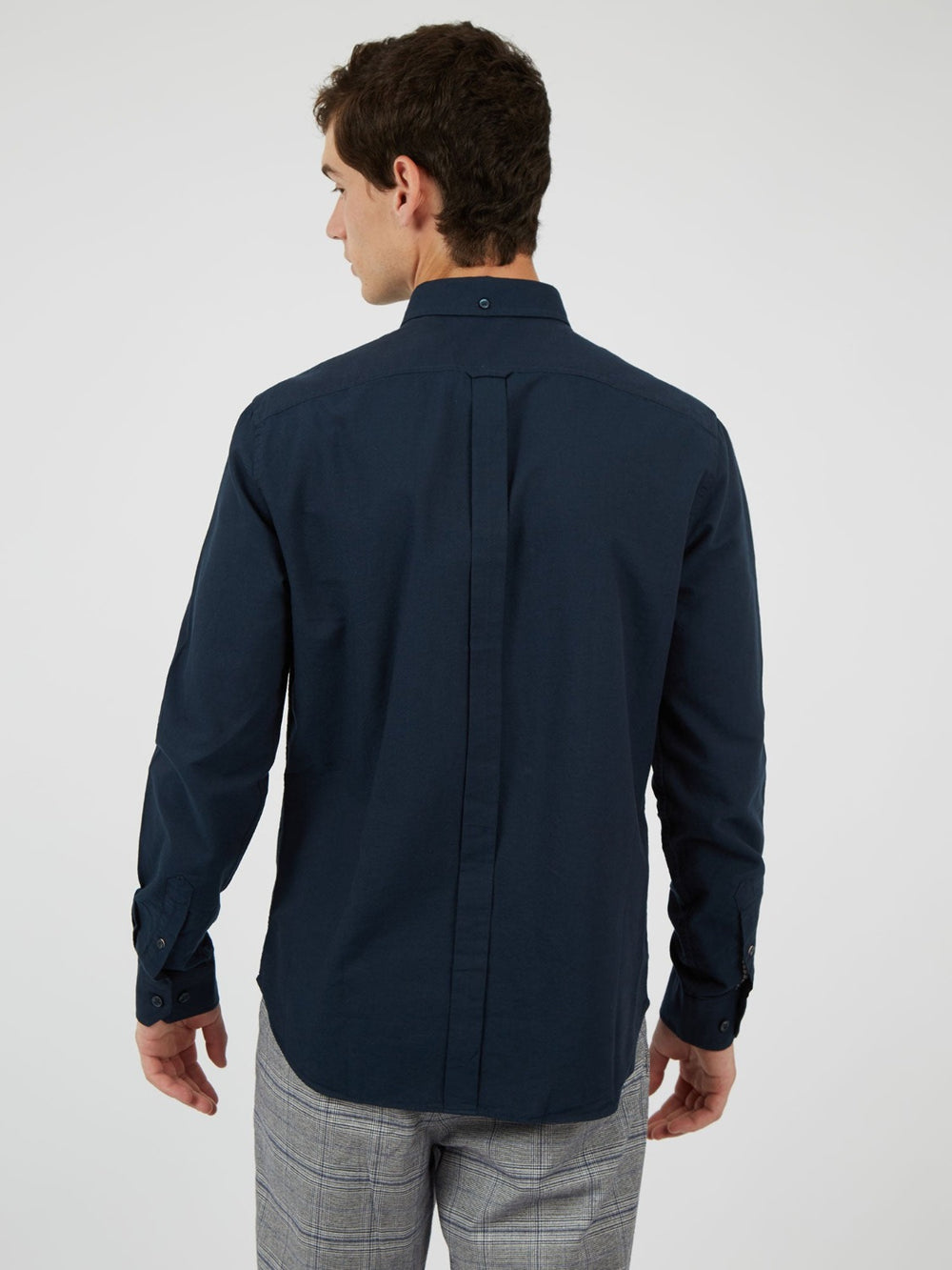 Ben Sherman Signature Organic Oxford Shirts Navy | FPBLW-0916