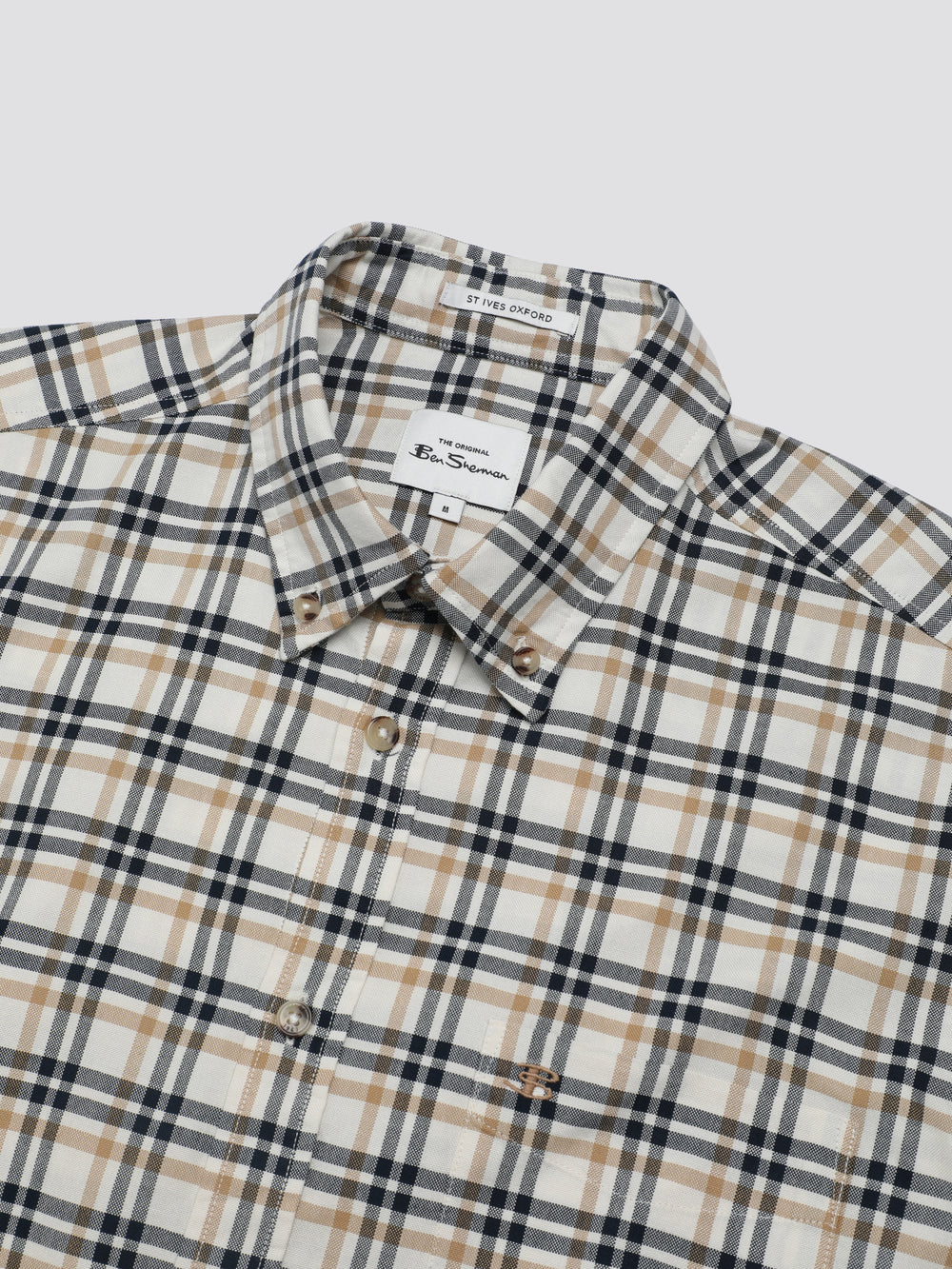 Ben Sherman Signature Oxford Check Shirts White | EVUKY-5962