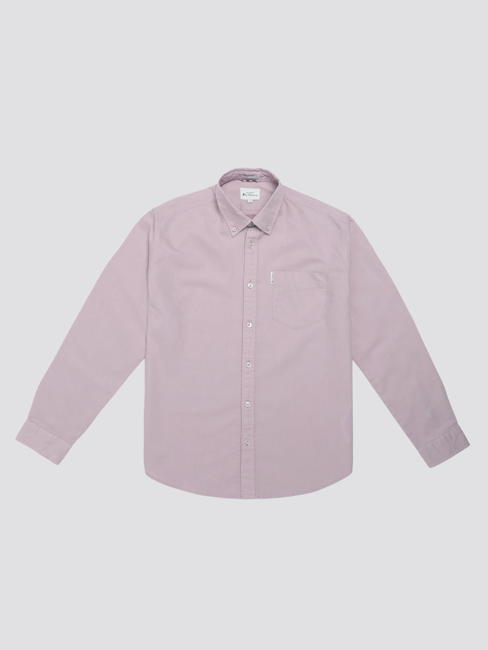 Ben Sherman Signature Oxford Long Sleeve Shirts Purple | OEJKF-6325