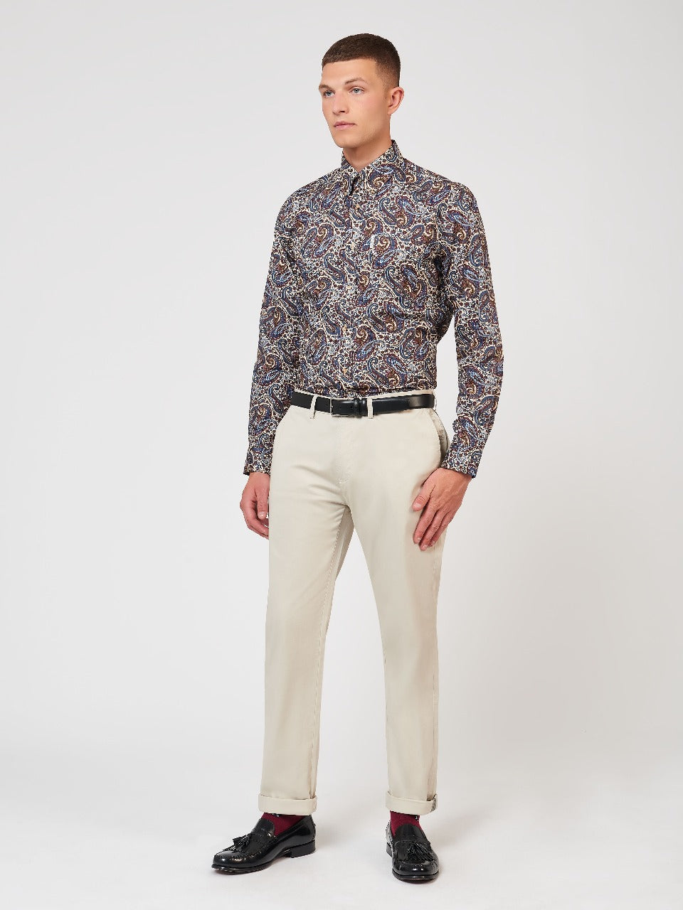 Ben Sherman Signature Paisley Shirts Multicolor | VLBKI-3925