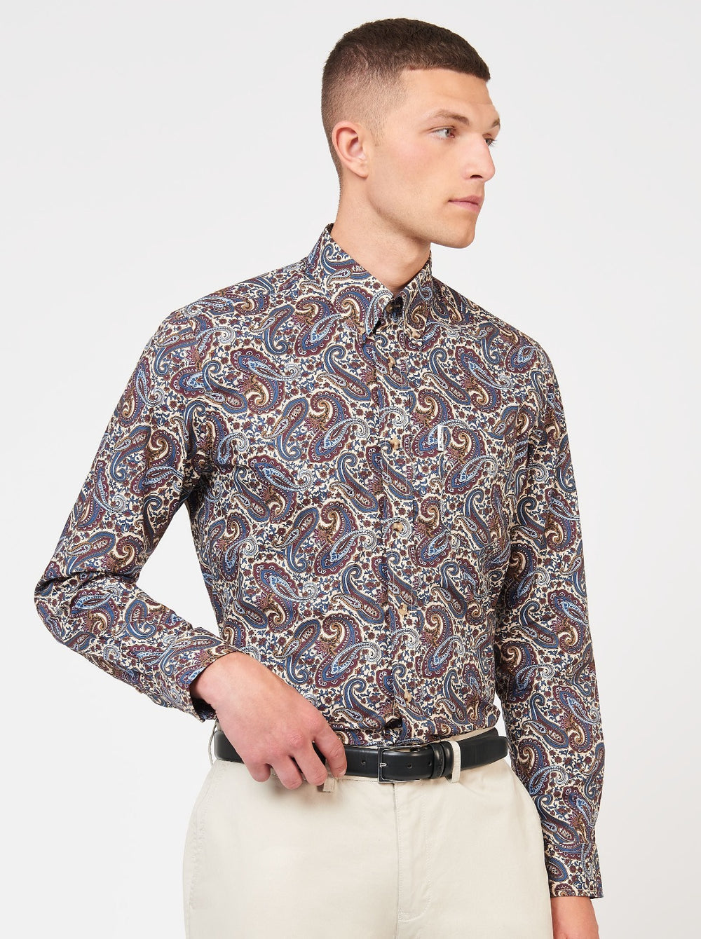 Ben Sherman Signature Paisley Shirts Multicolor | VLBKI-3925