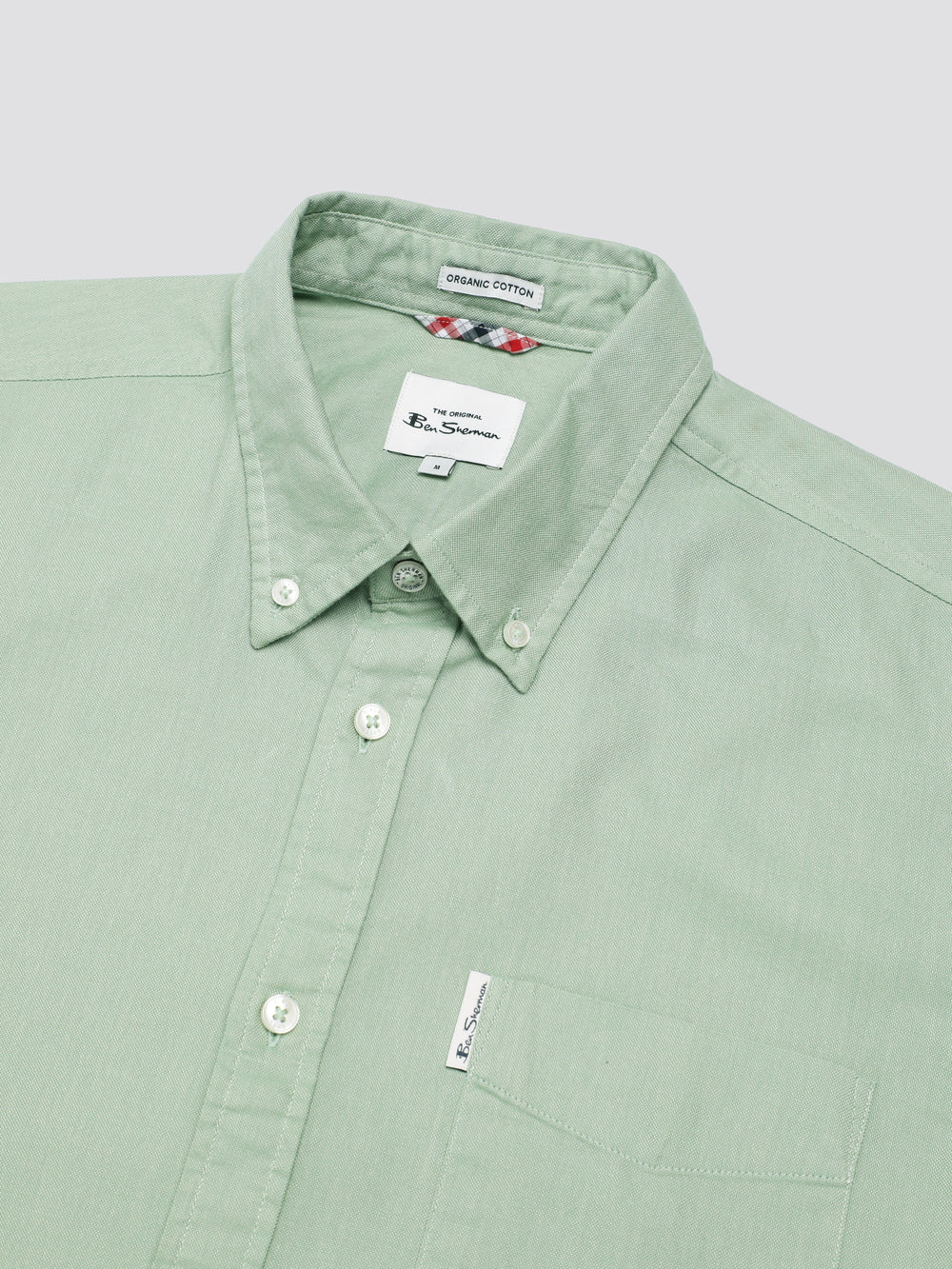 Ben Sherman Signature Short Sleeve Oxford Shirts Green | DCJIN-6847