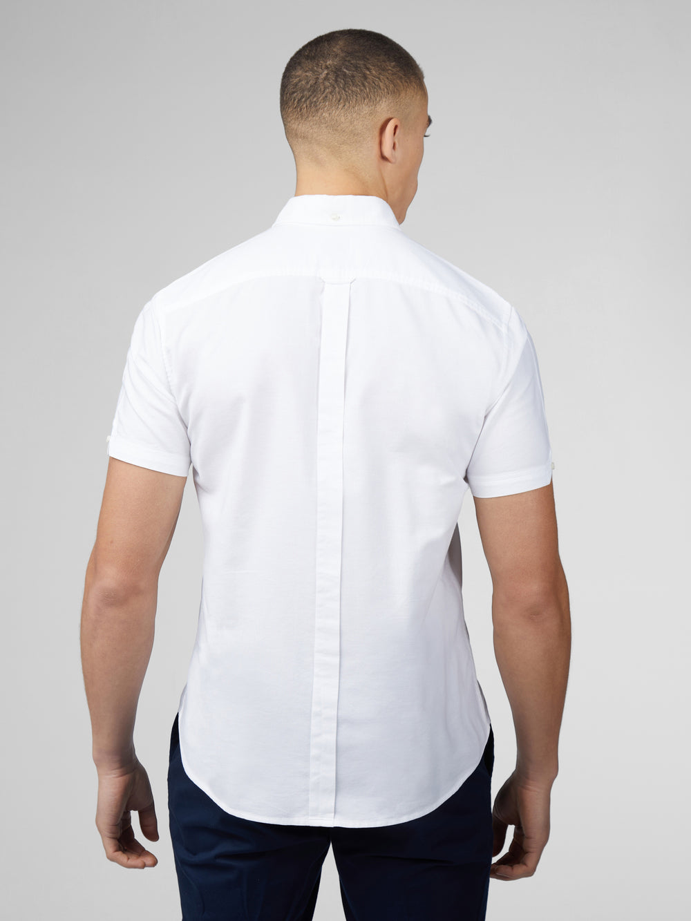 Ben Sherman Signature Short Sleeve Oxford Shirts White | BRWCE-8951