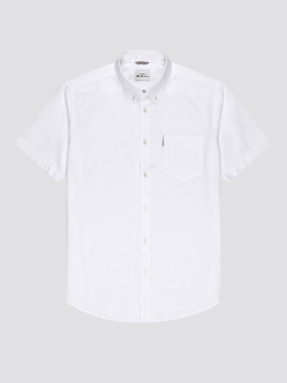 Ben Sherman Signature Short Sleeve Oxford Shirts White | BRWCE-8951