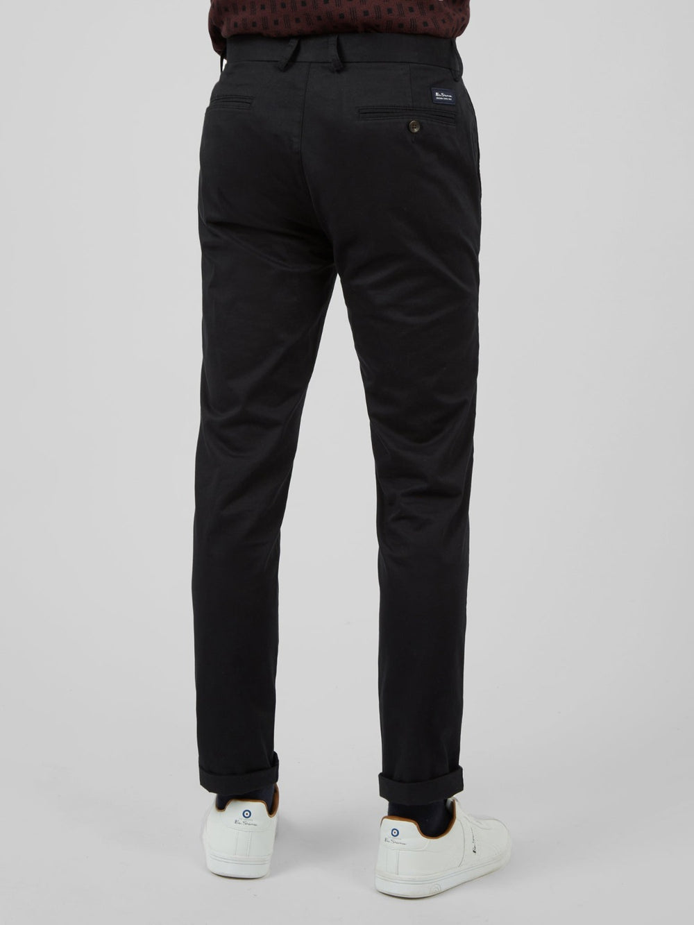 Ben Sherman Signature Skinny Stretch Chino Pants Black | VOEMG-6780