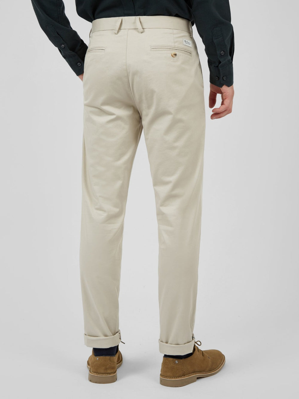 Ben Sherman Signature Skinny Stretch Chino Pants White | PCMHK-2075