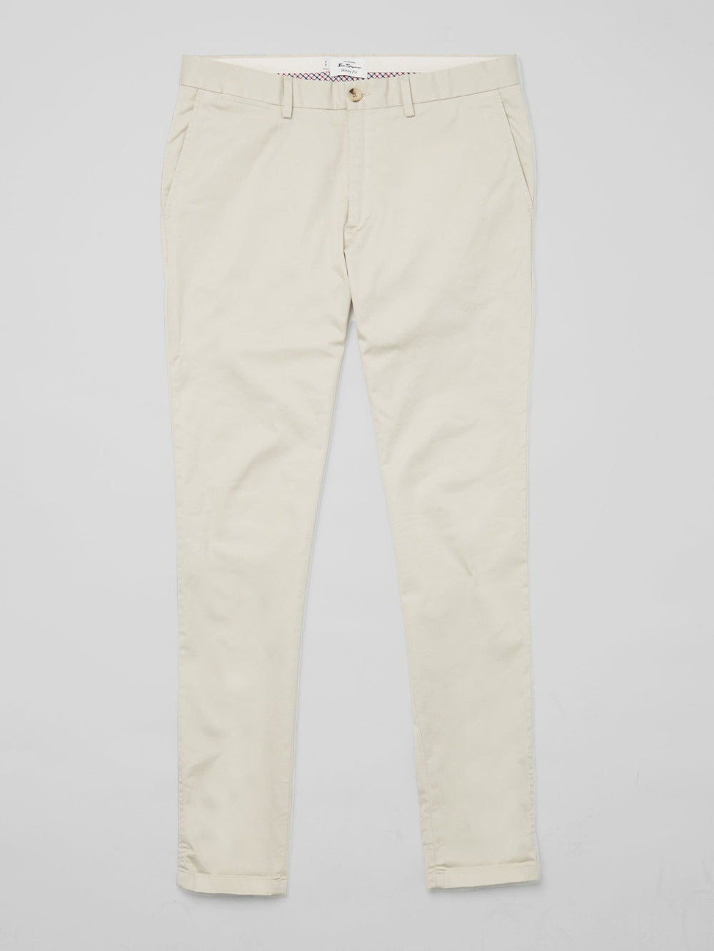 Ben Sherman Signature Skinny Stretch Chino Pants White | PCMHK-2075