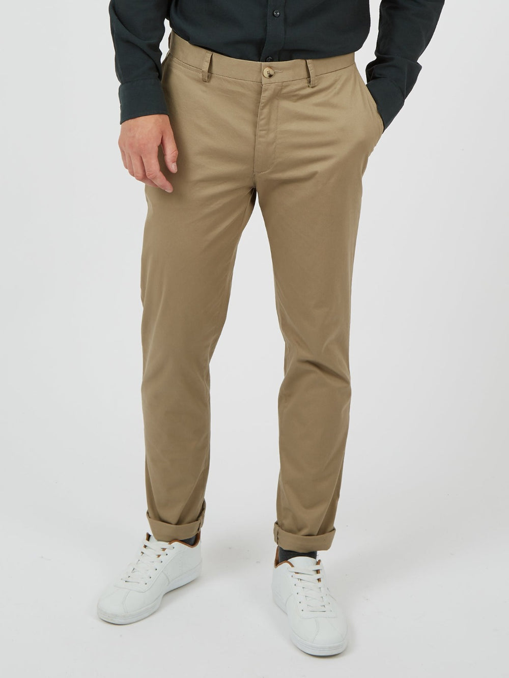 Ben Sherman Signature Skinny Stretch Chino Pants Grey | XTPQH-4806