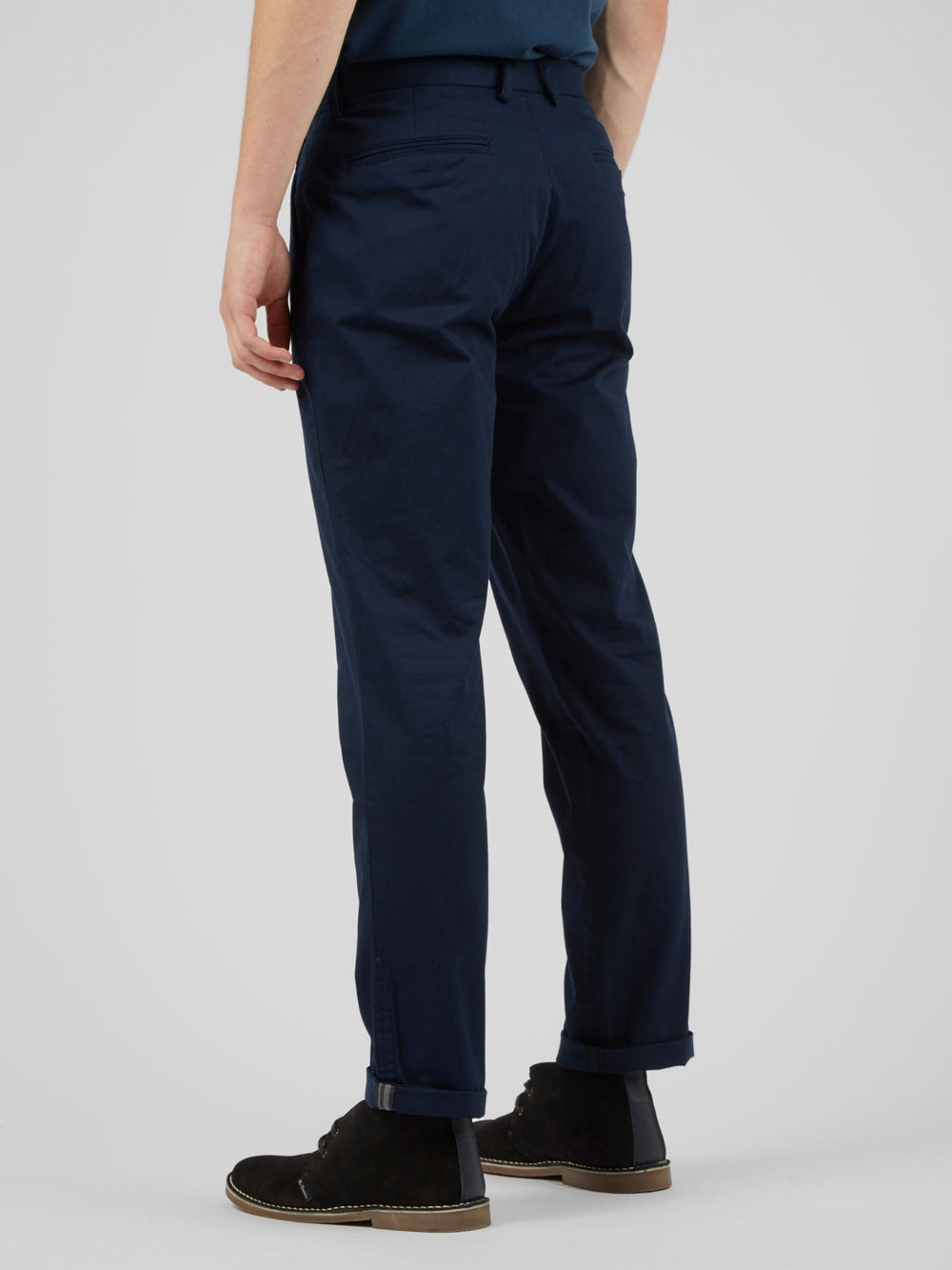 Ben Sherman Signature Slim Stretch Chino Pants Navy | IZJVB-0473