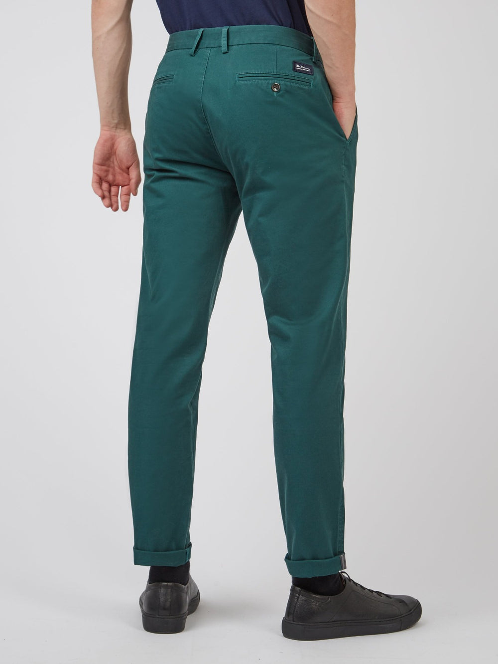 Ben Sherman Signature Slim Stretch Chino Pants Green | ZAHOW-2607