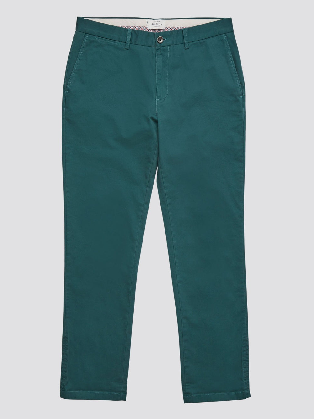 Ben Sherman Signature Slim Stretch Chino Pants Green | ZAHOW-2607