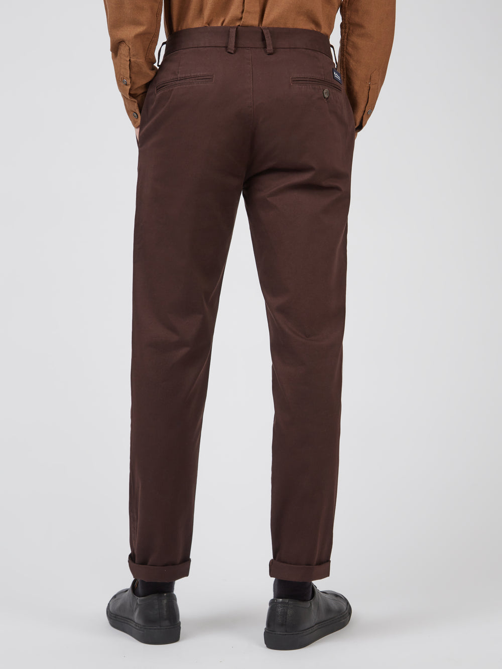 Ben Sherman Signature Slim Stretch Chino Pants Red | NEQRK-6957