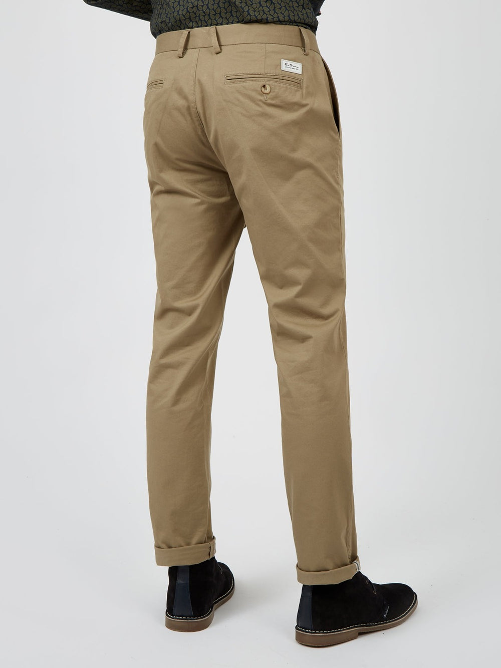 Ben Sherman Signature Slim Stretch Chino Pants Grey | ZLJHD-1476