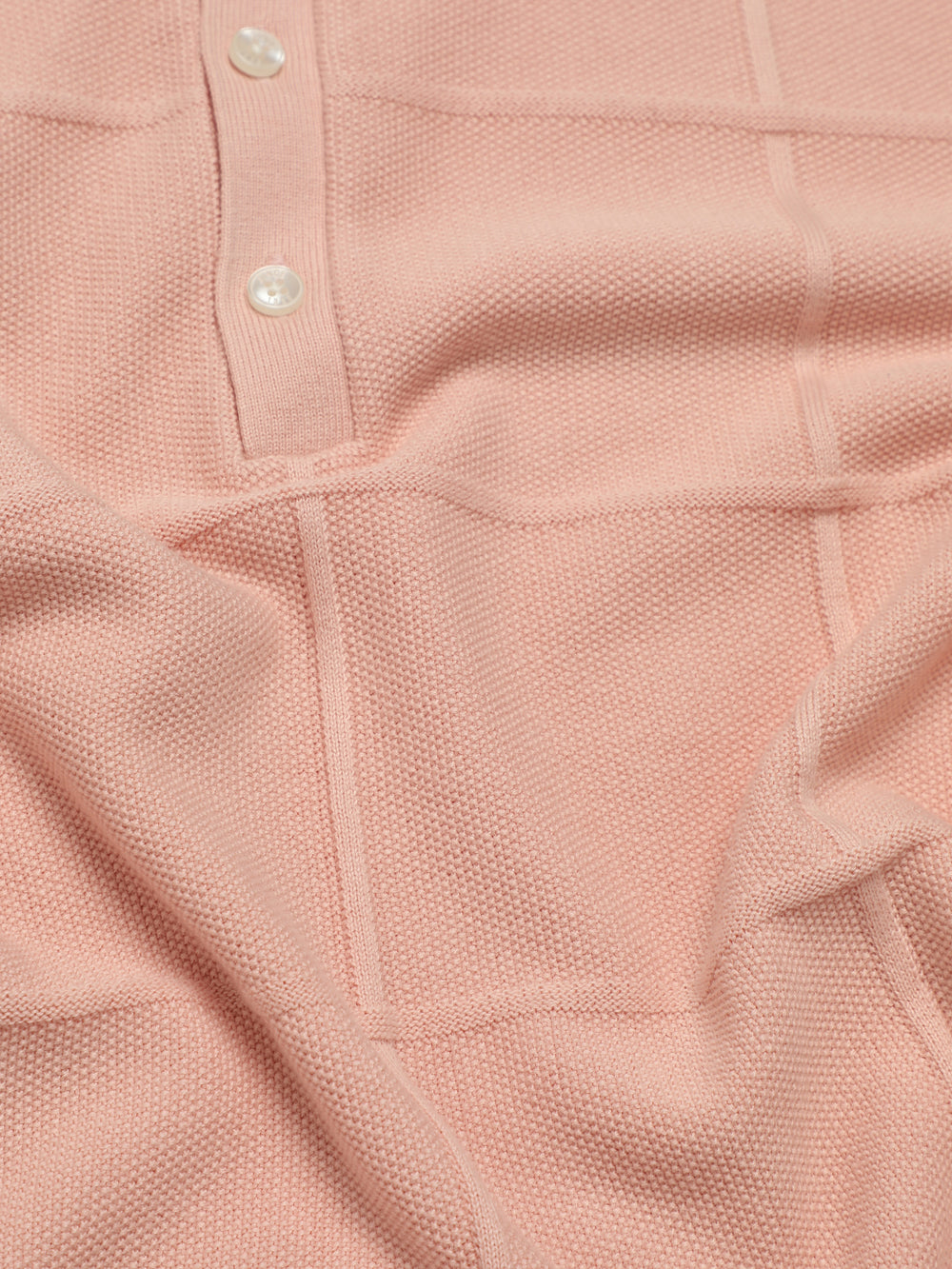 Ben Sherman Signature Textured Polo Knitwear Pink | HQPZT-5791