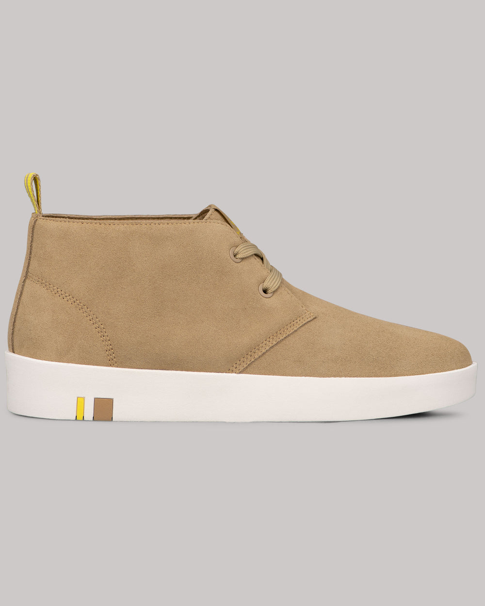 Ben Sherman Thames Chukka Boots Brown / White / Yellow | VJGYP-5948