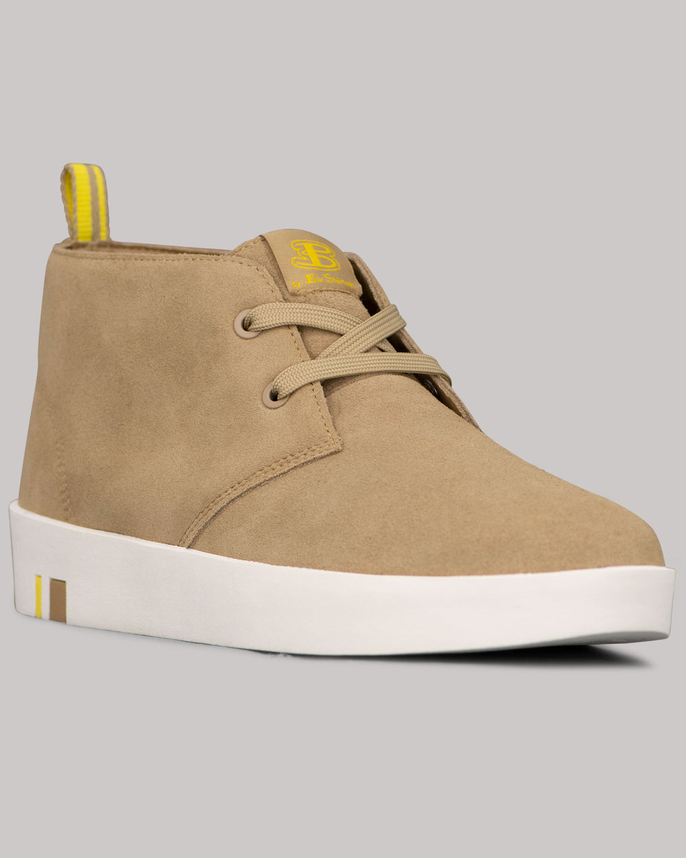 Ben Sherman Thames Chukka Boots Brown / White / Yellow | VJGYP-5948