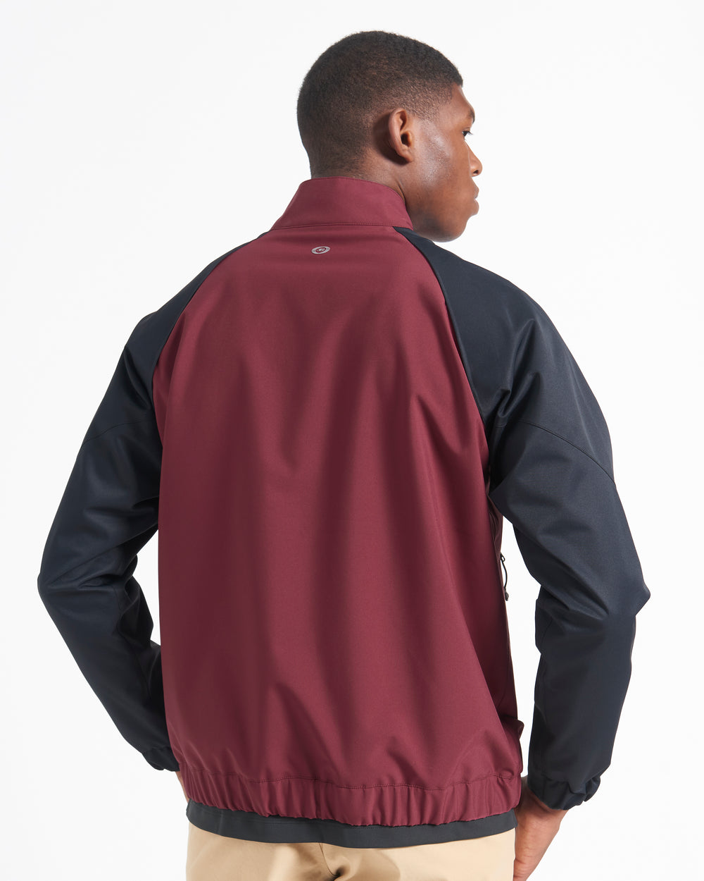 Ben Sherman Waterproof Harrington Jackets Burgundy | PUTLG-2906