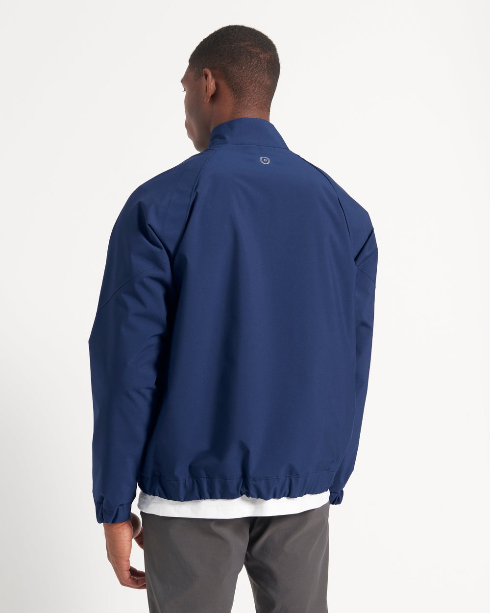 Ben Sherman Waterproof Harrington Jackets Blue | BMKHA-5932